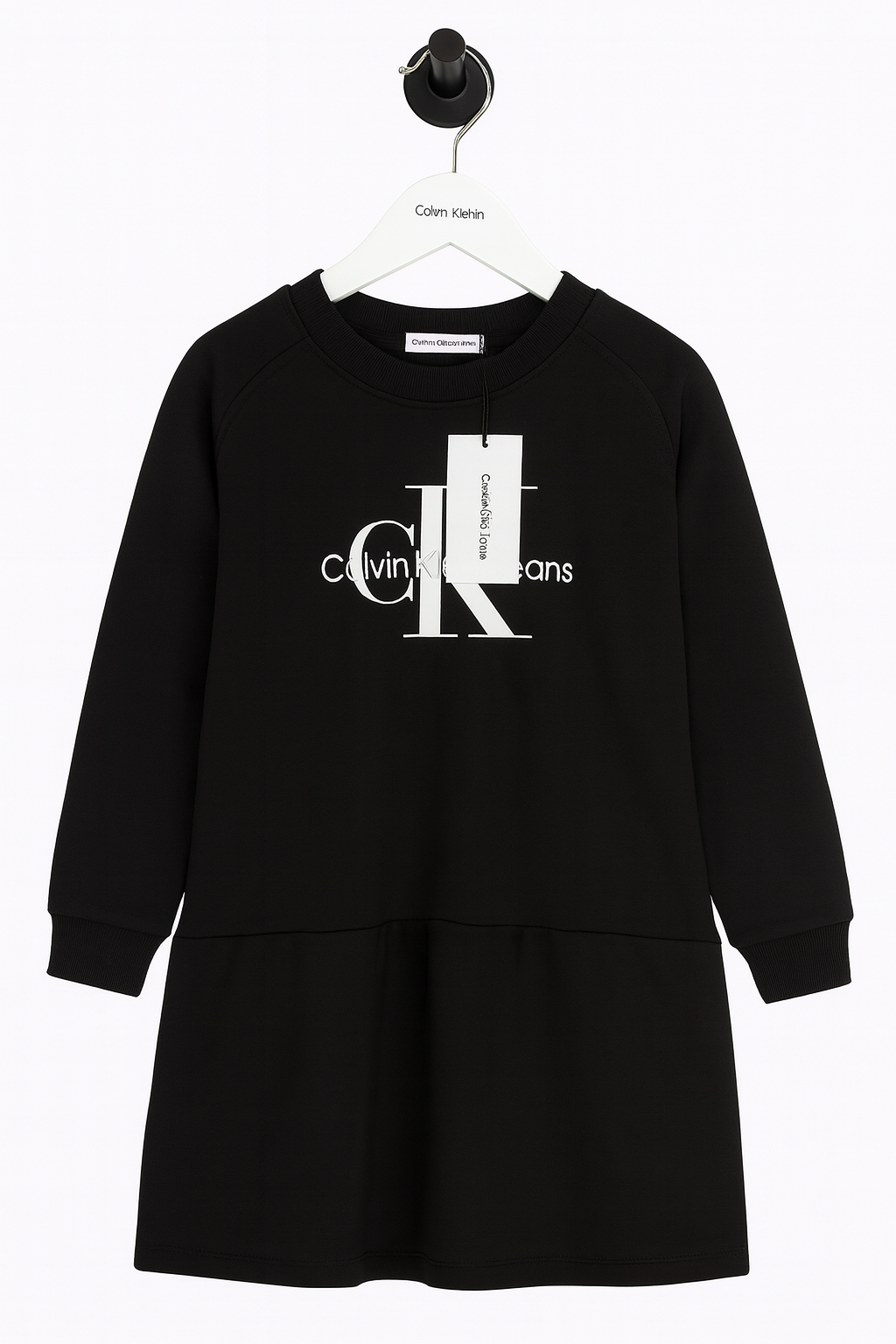Calvin Klein Black Dress 12y New with tags