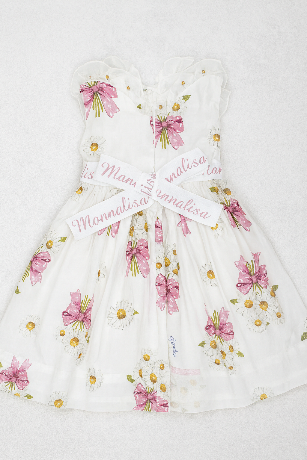 Monnalisa Floral Dress 2-3y