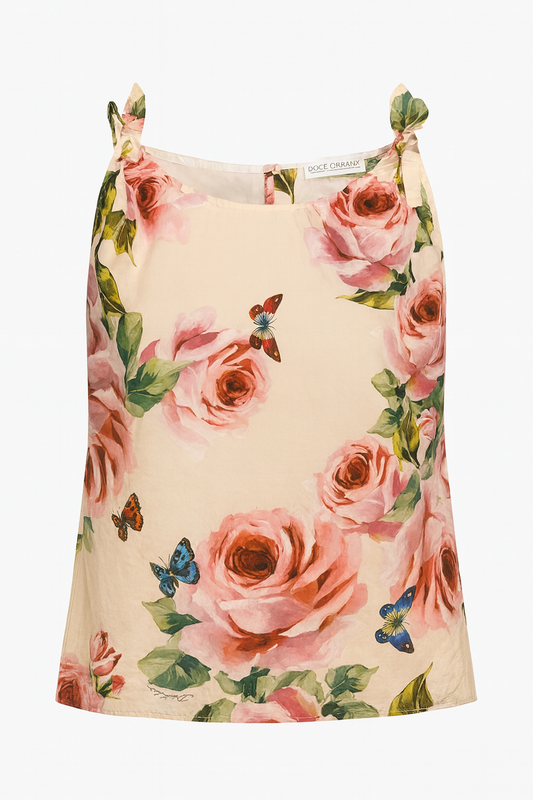 D&G флорален потник за момичета 7-8 г.