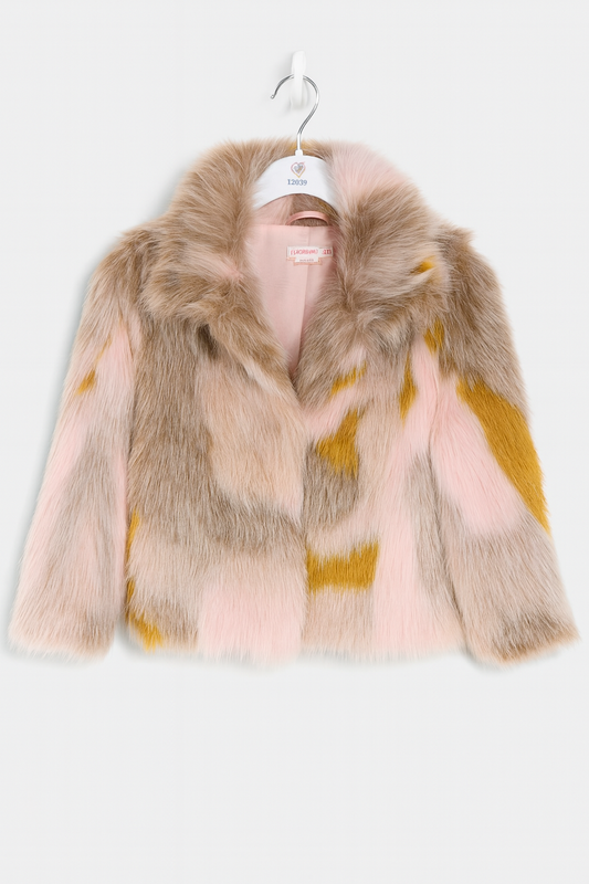 Billieblush Fur Coat 5y