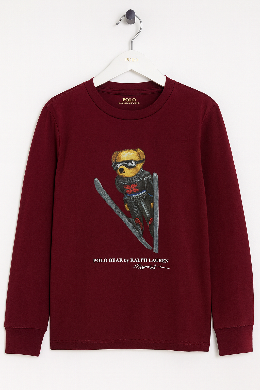 Ralph Lauren Бордо Топ 4y