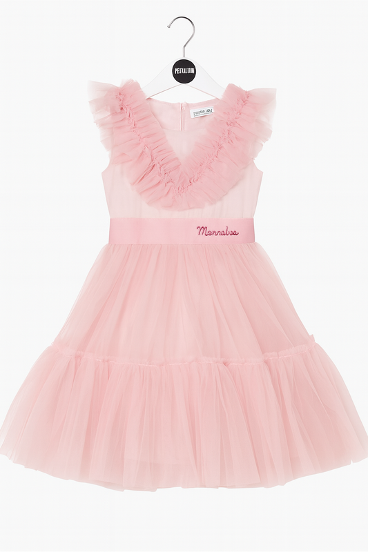 Monnalisa Pink Dress 5-6y