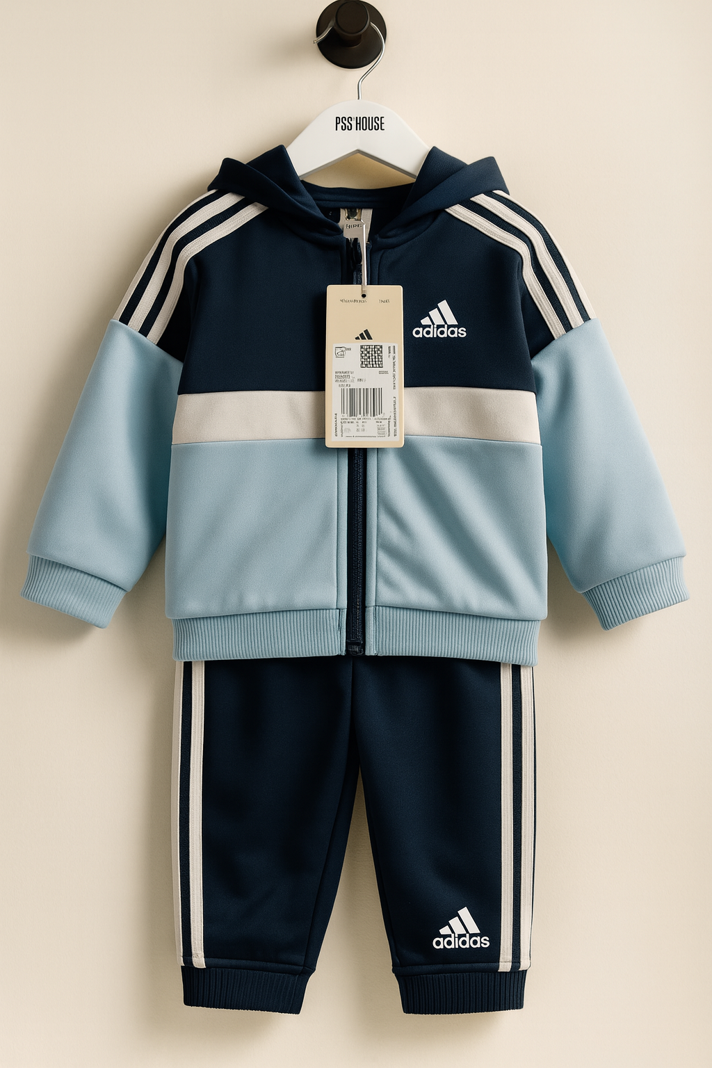 Adidas Boys Tracksuit 12-18m New with tags