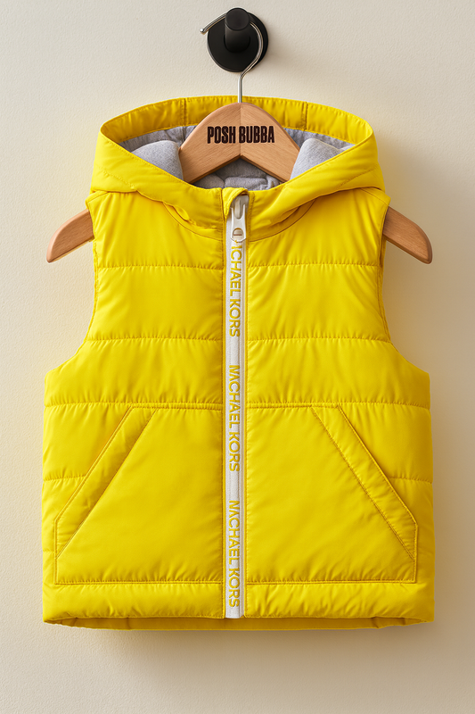 Жълт елек Michael Kors, 18 месеца, нов, без етикети, 141069