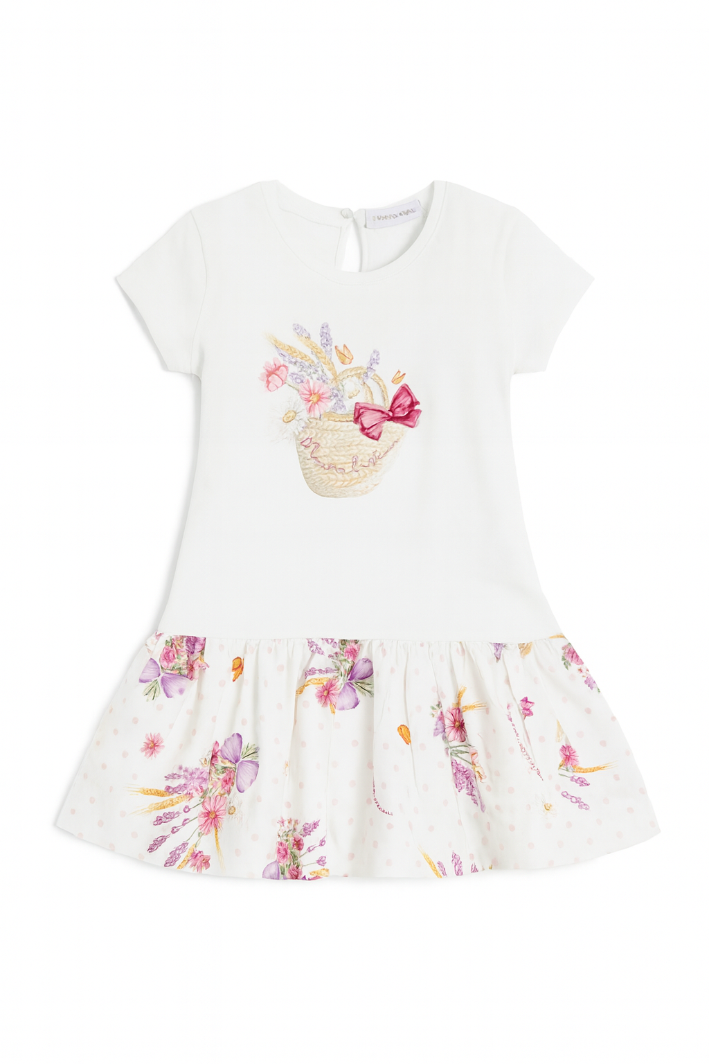 Monnalisa Floral Dress 3y