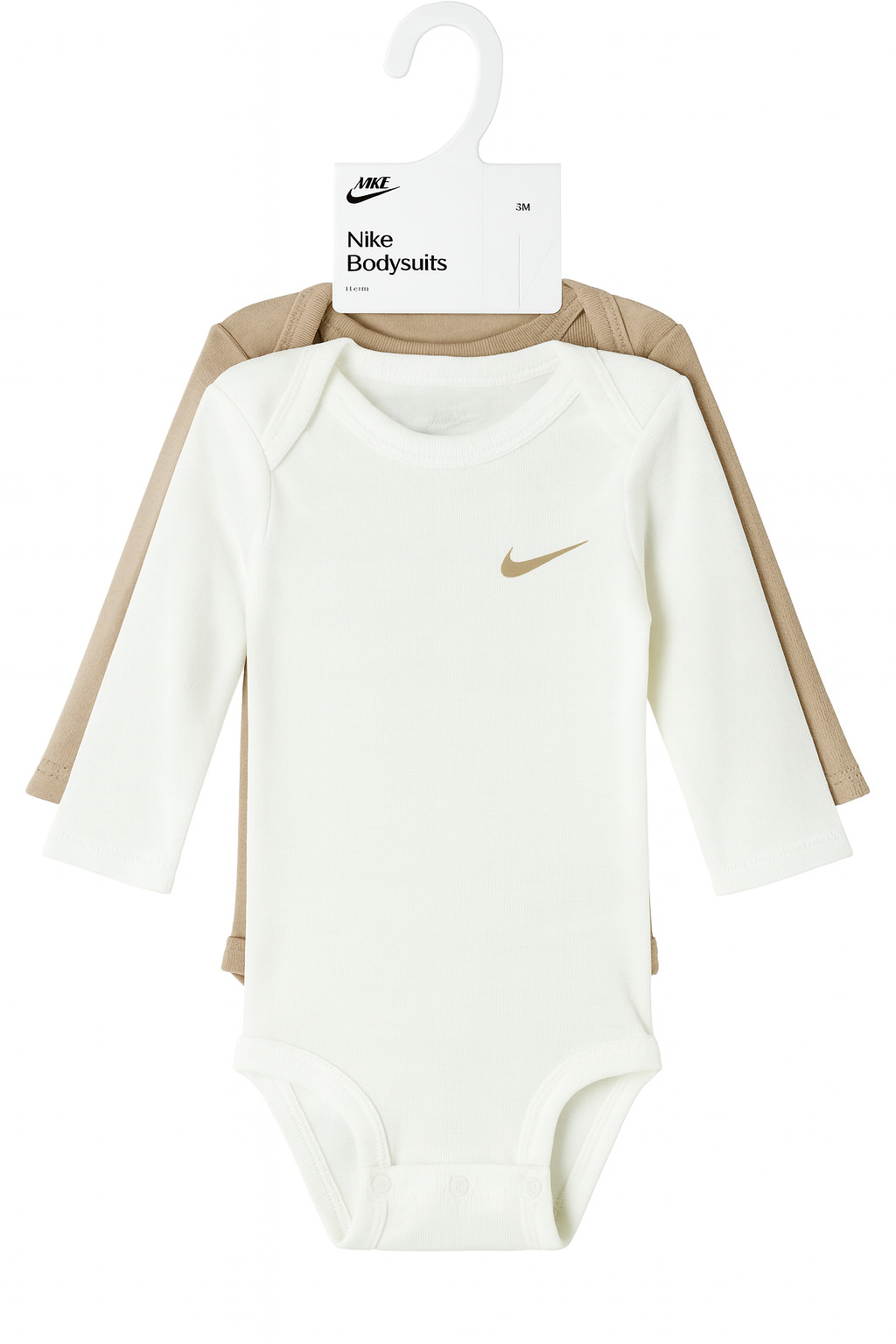 Nike Baby Vests x3 Long Sleeve 6m New with tags 141010