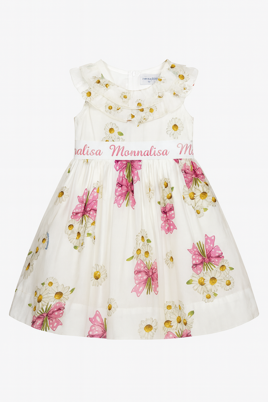 Monnalisa Floral Dress 2-3y