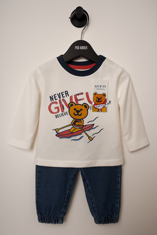 Бебешки комплект Guess 2 бр. 6-9 м.