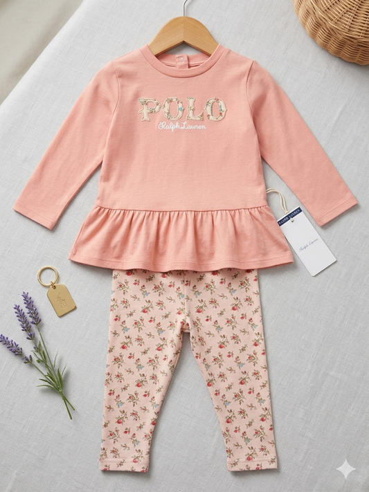 Ralph Lauren Baby Girl Set 9m