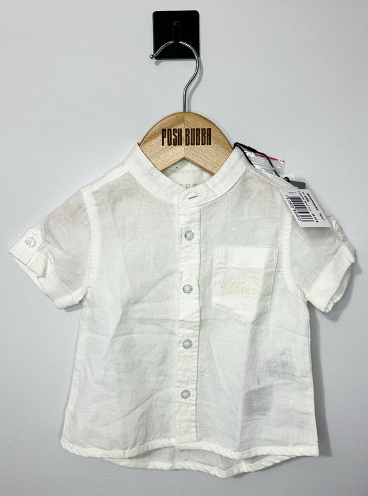 Guess Baby Boy White Shirt 6-9m