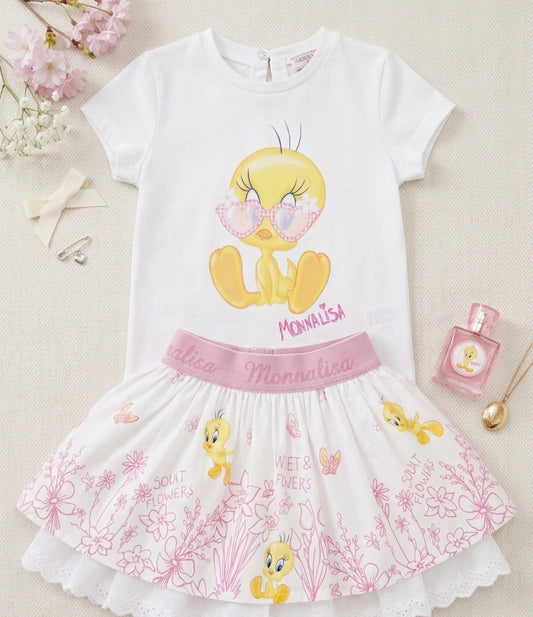 Monnalisa baby girl set 12m