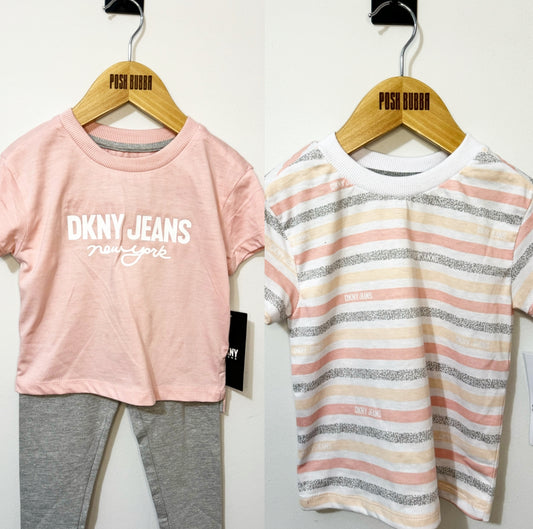 DKNY 3pcs Set 2T-shirts 2y