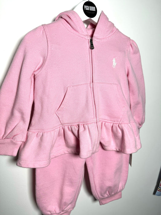 Ralph Lauren pink baby set 9m