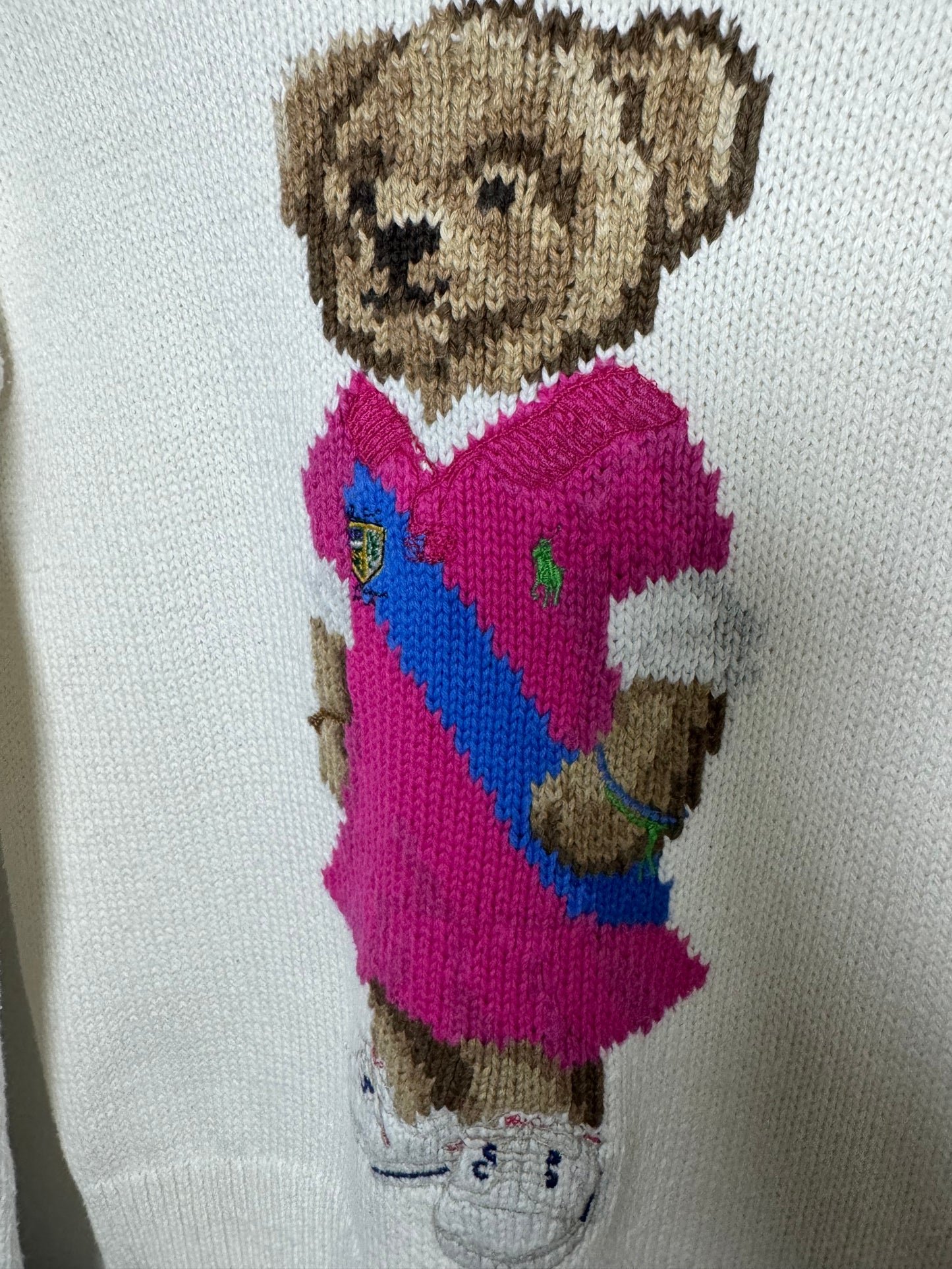 Ralph Lauren Girls Knitted 6-7y Jumper