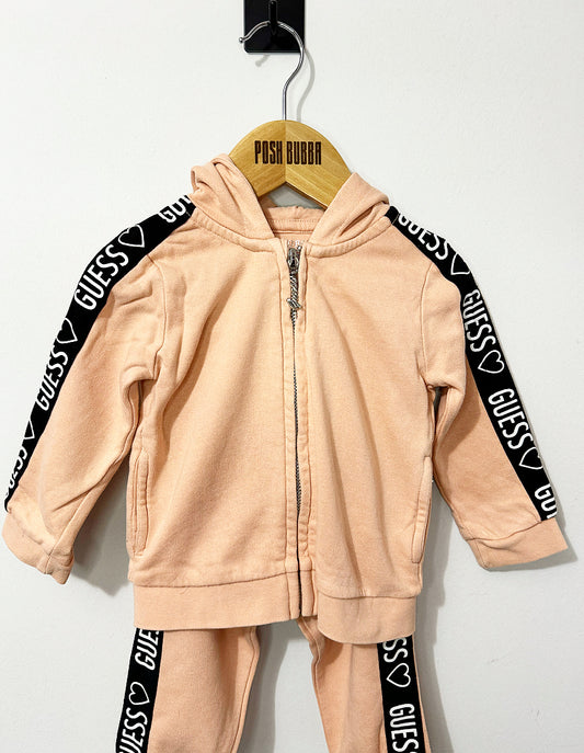 Guess Tracksuit Peach 12m No Tags