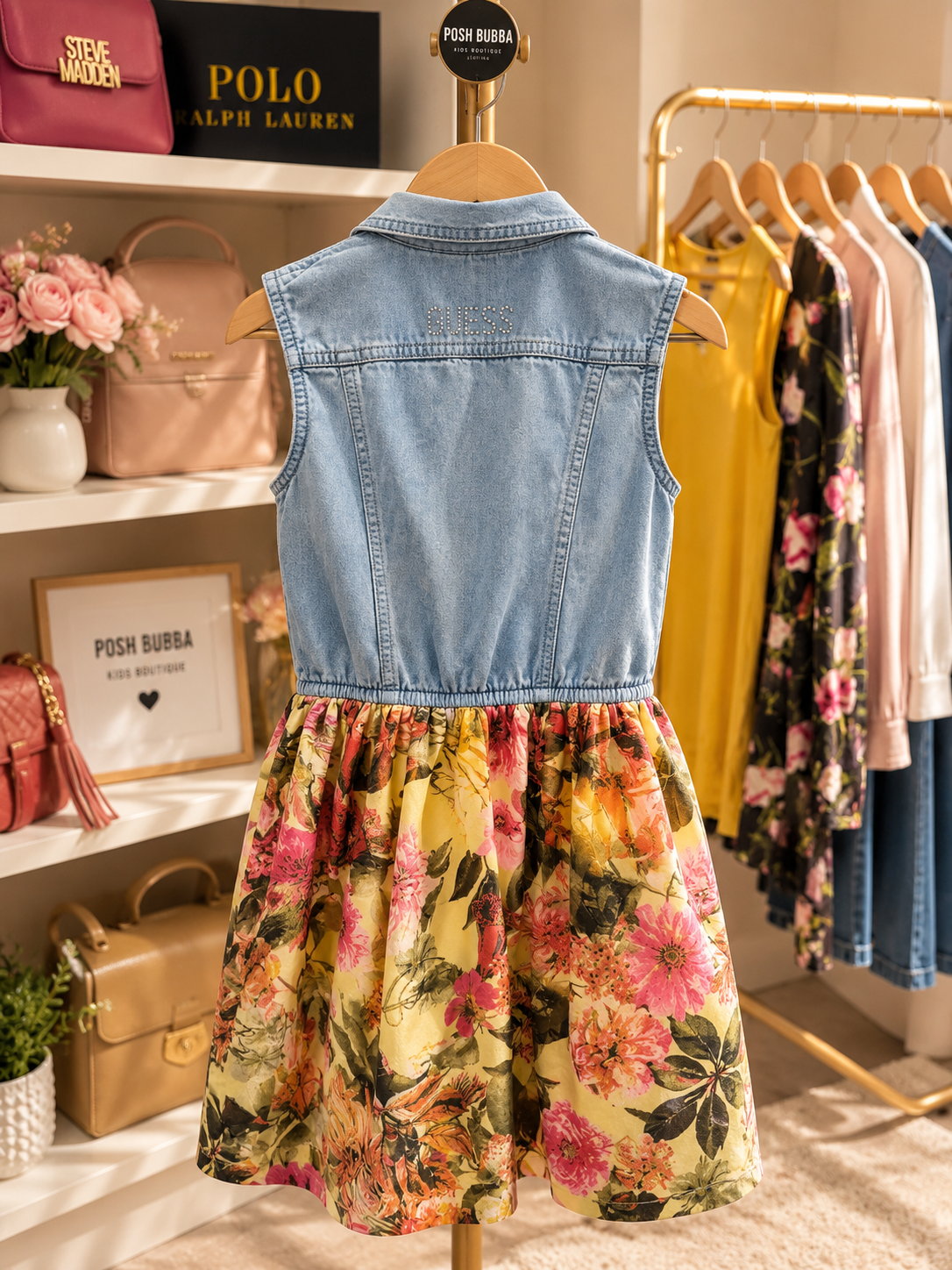 Guess Floral Dress 6y