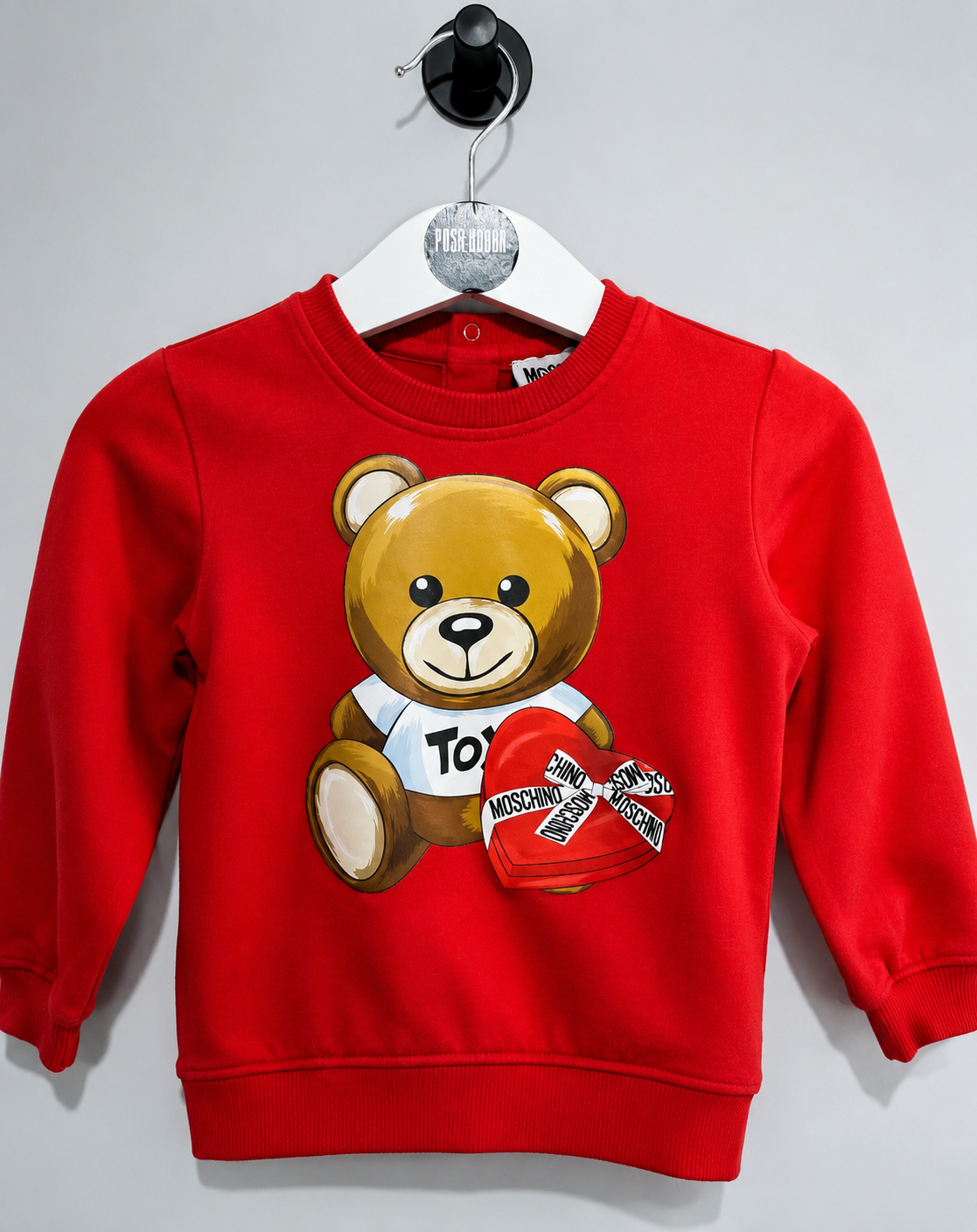 Moschino Red Jumper 12-18m Used 141072