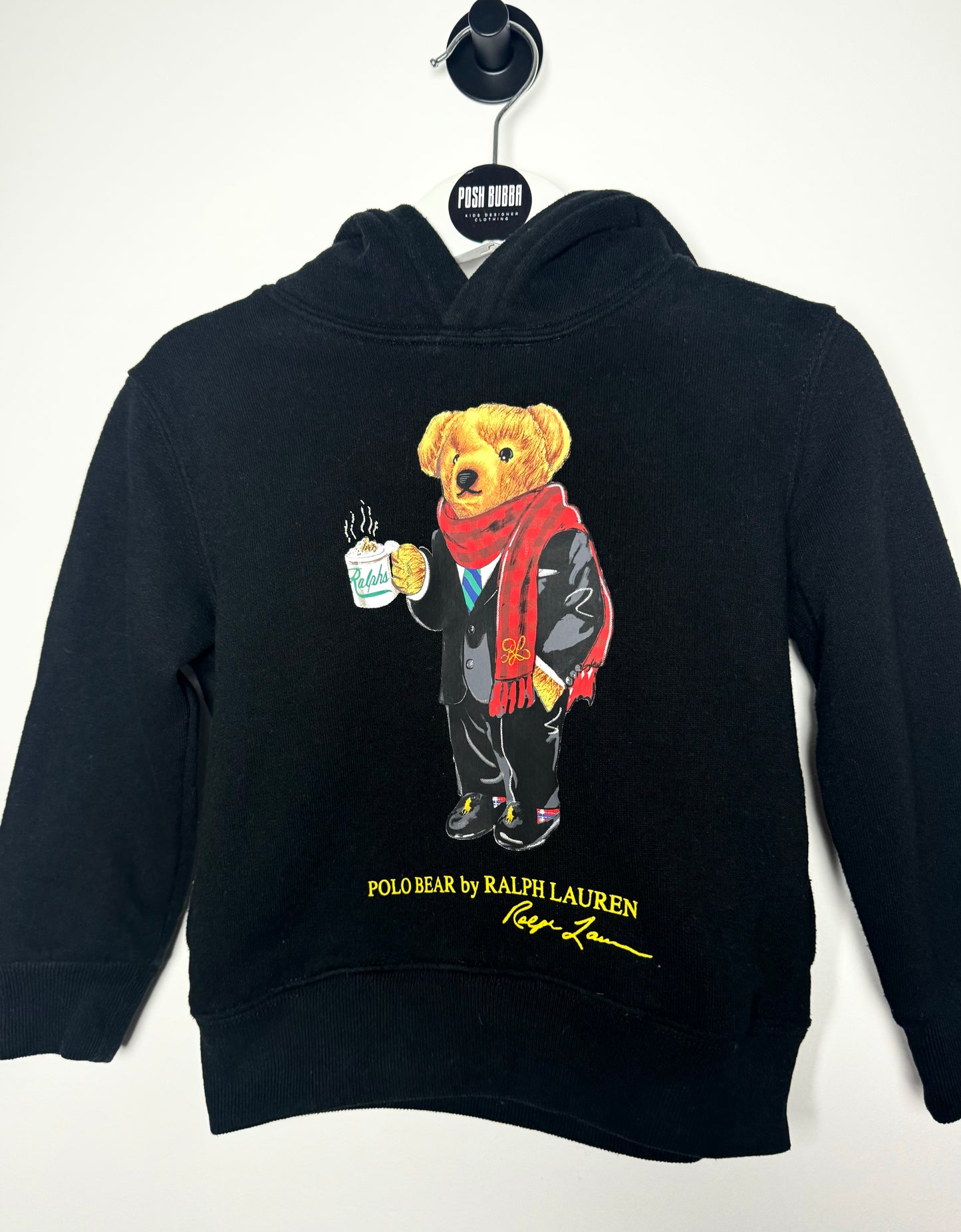 Ralph Lauren Black Hoodie 2y