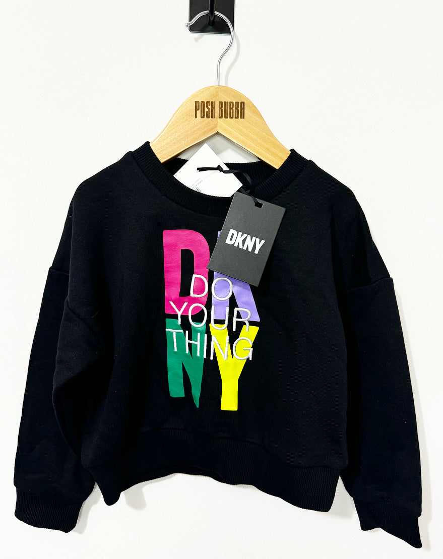 DKNY black Jumper 4y