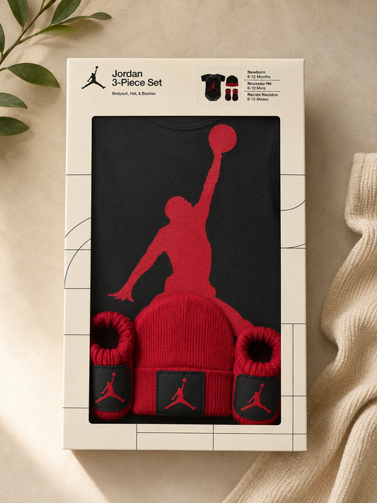 Jordan gift set 6-12m
