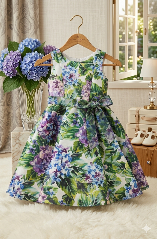 Monsoon floral dress 7y