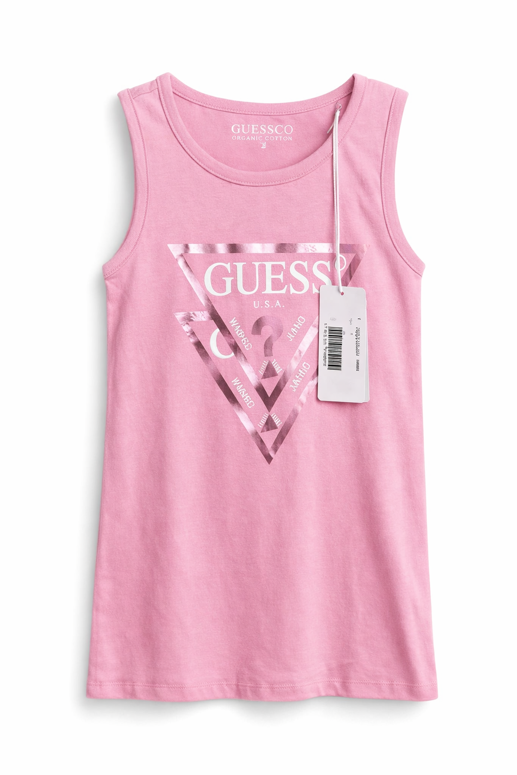 Guess Girls Pink Dress 2y