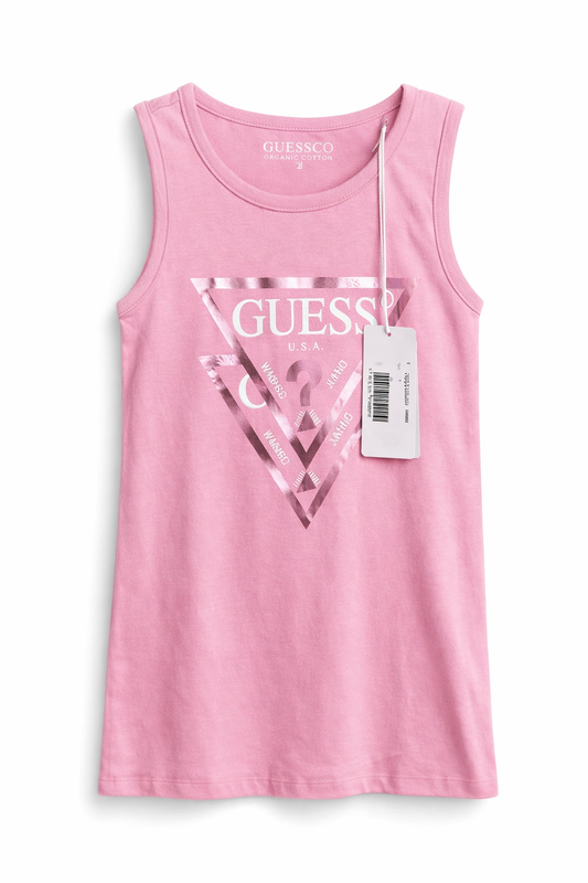 Guess Girls Pink Dress 2y