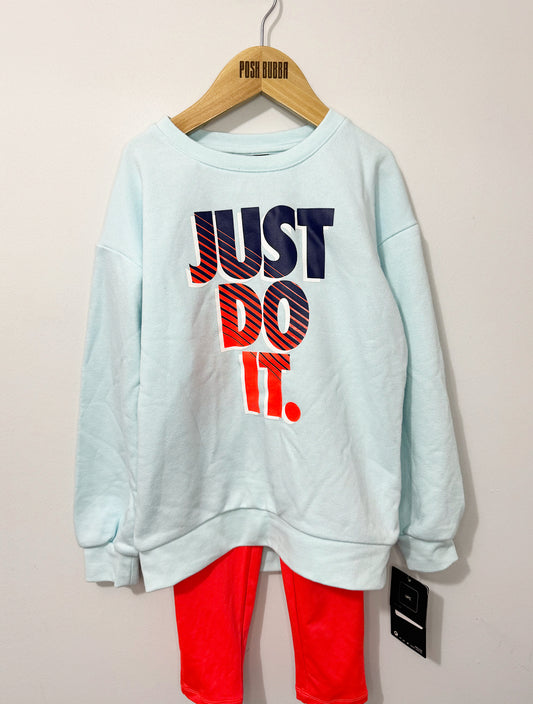 Nike Just Do It girls tracksuit 6y