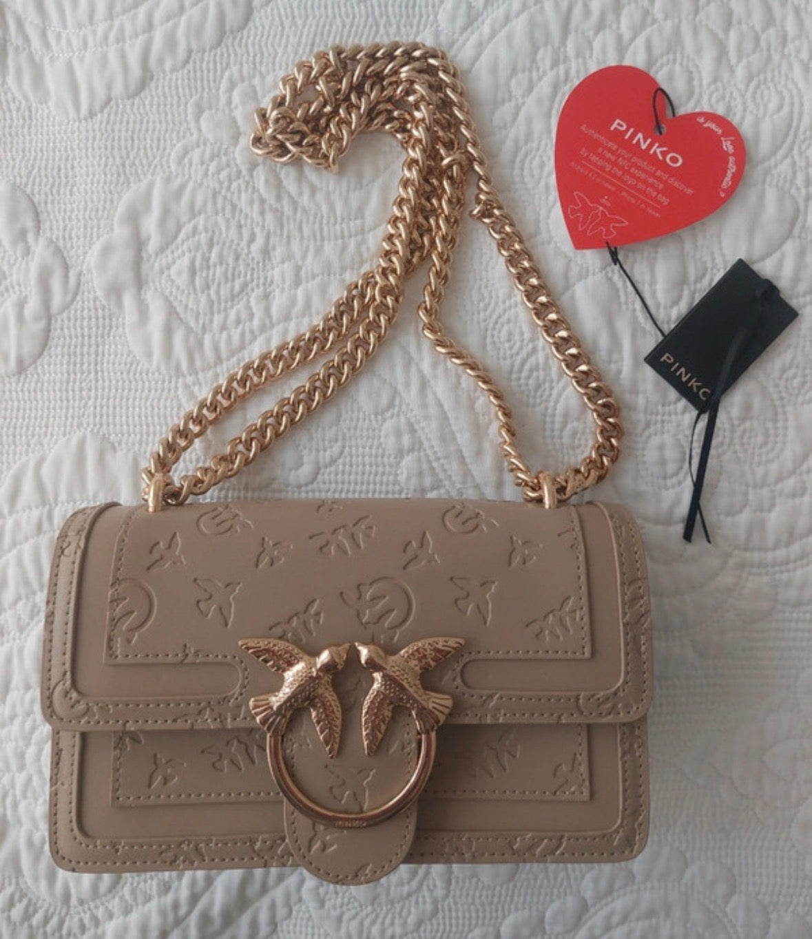 Pinko Beige Bag