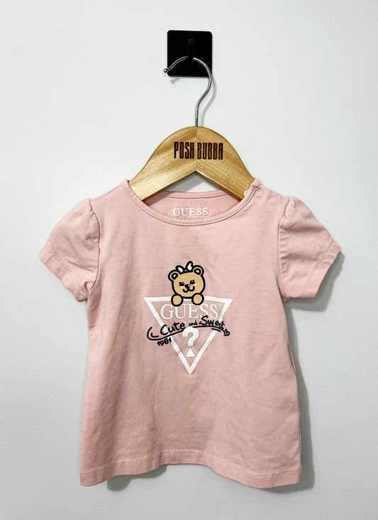 Guess Cute&Sweer T-shirt 6-9m No Tags