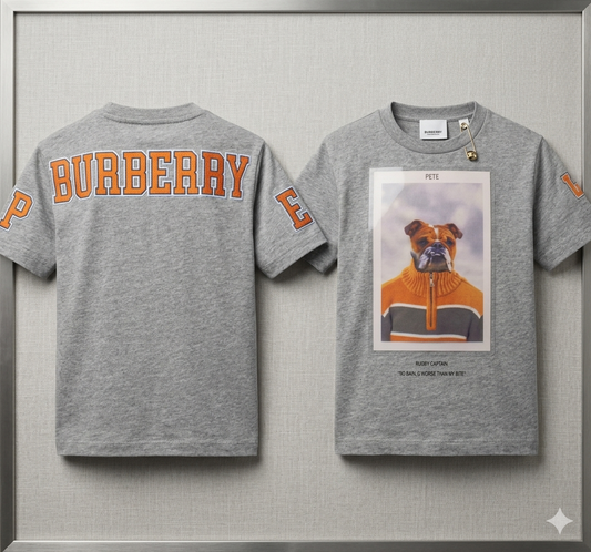 Burberry Boys Grey T-shirt 9-10y