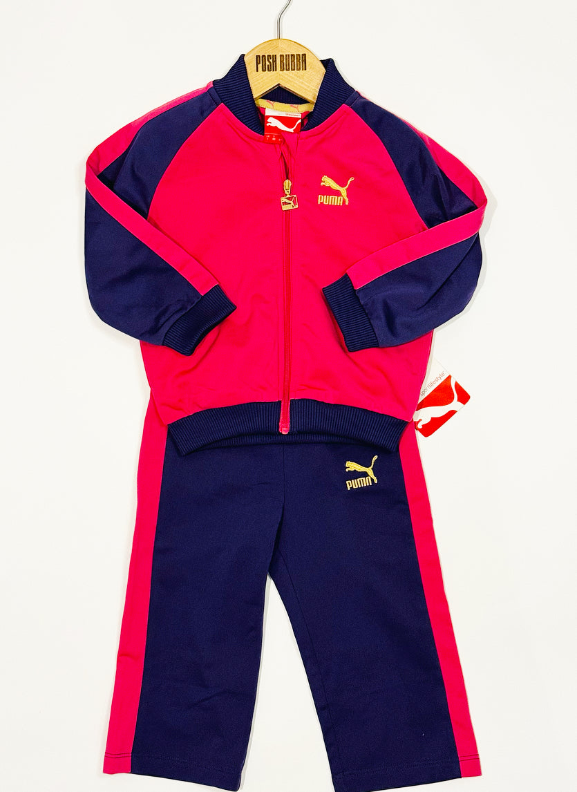 Puma Baby Girls Tracksuit 9-12m