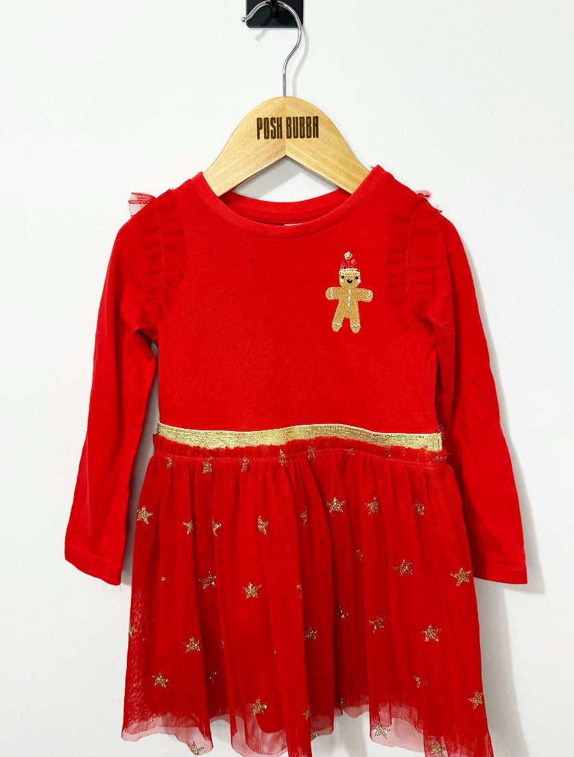 TU Chrismas Dress 18m No tags