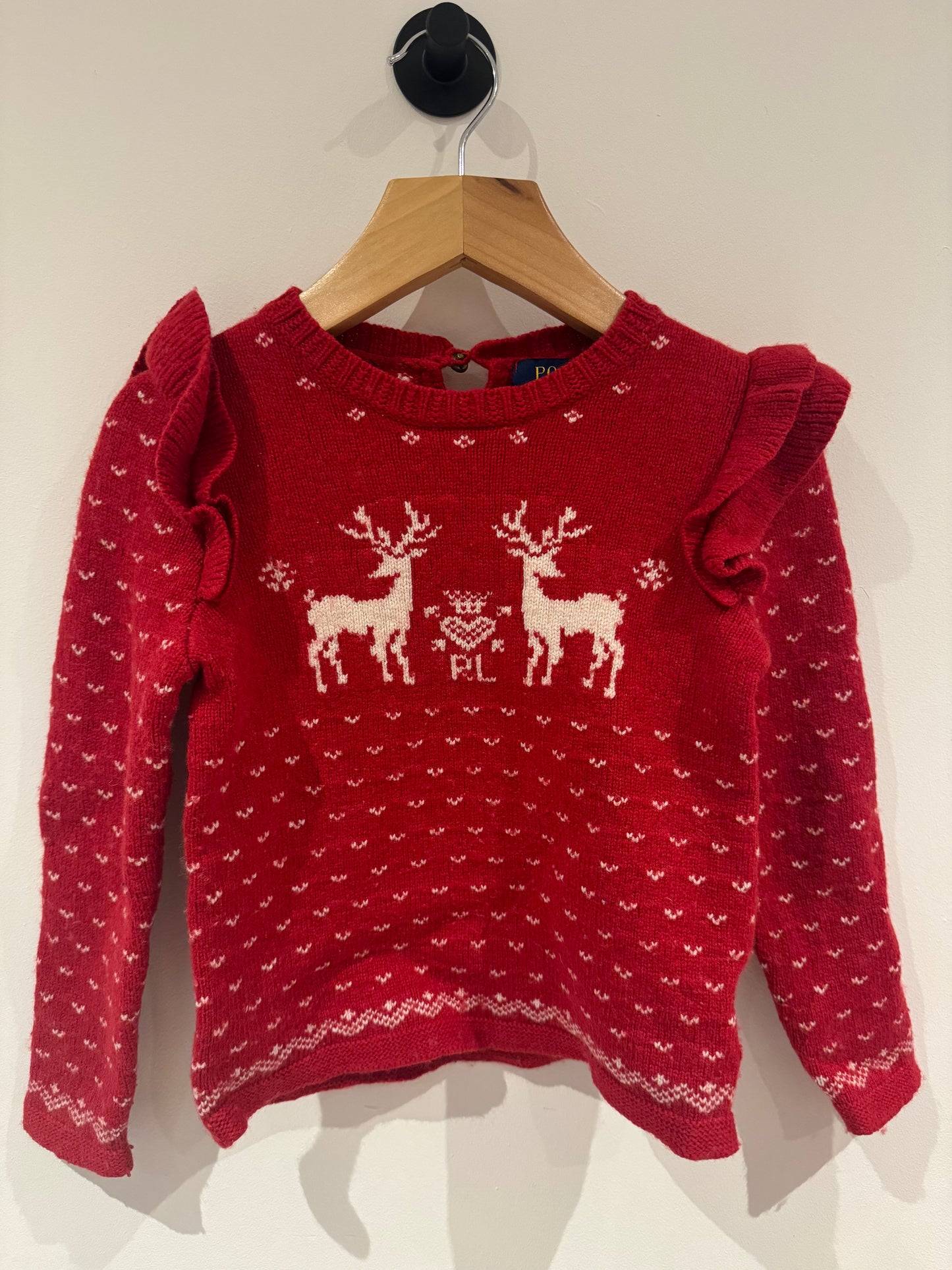 Ralph Lauren Christmas jumper 5y