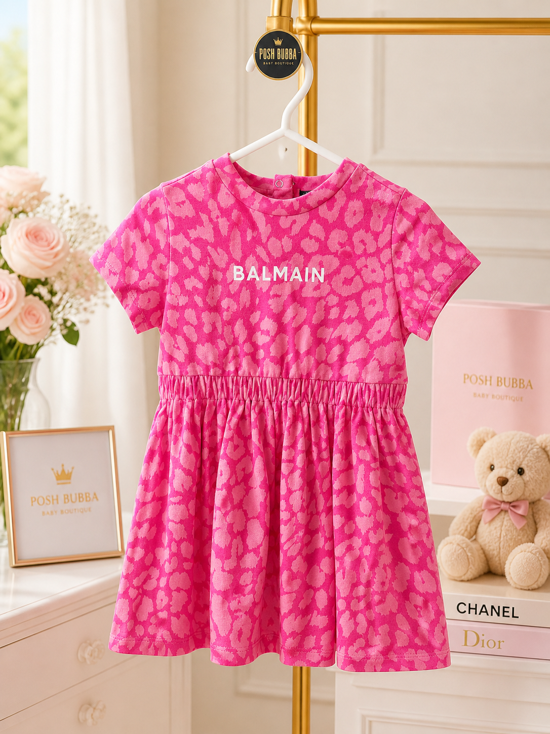 Balmain Baby Girls Dress 18m