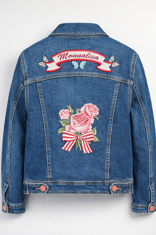 Дънково яке Monnalisa, 8 години