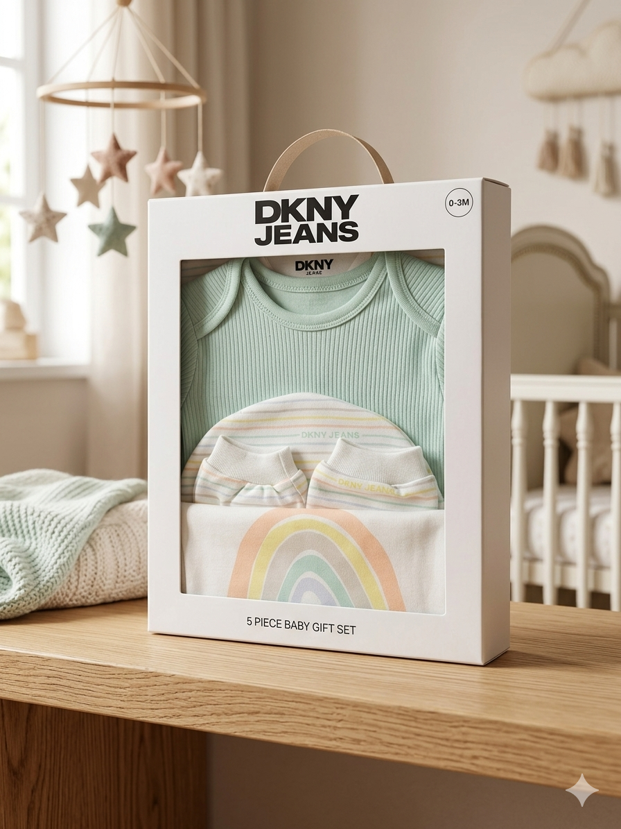 DKNY Baby set 0-3m