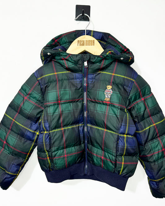 Ralph Lauren Dark Green Polo Bear Jacket 2-3y No tags