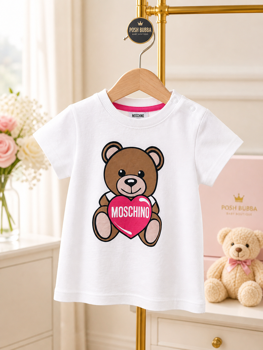 Moschino Baby Girl T-shirt 18m