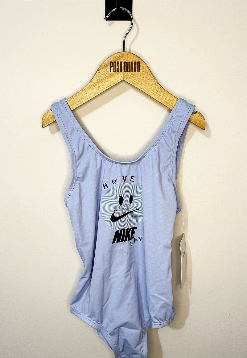 Nike Light Blue Swimsuit 7-8y