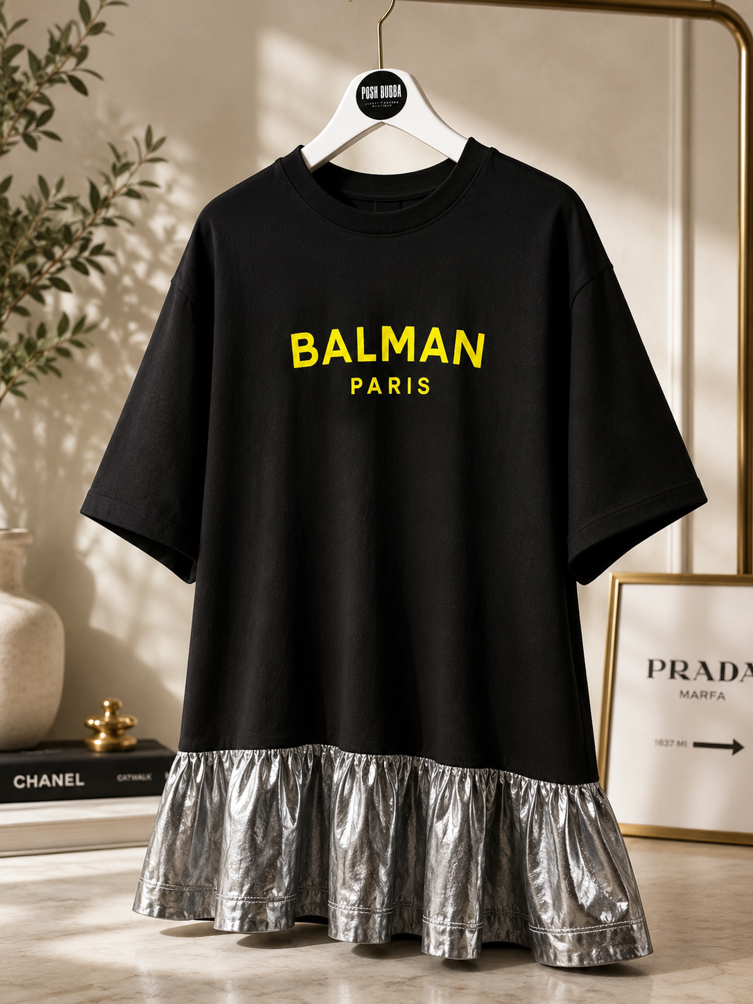 Balmain Oversized Dress 4y