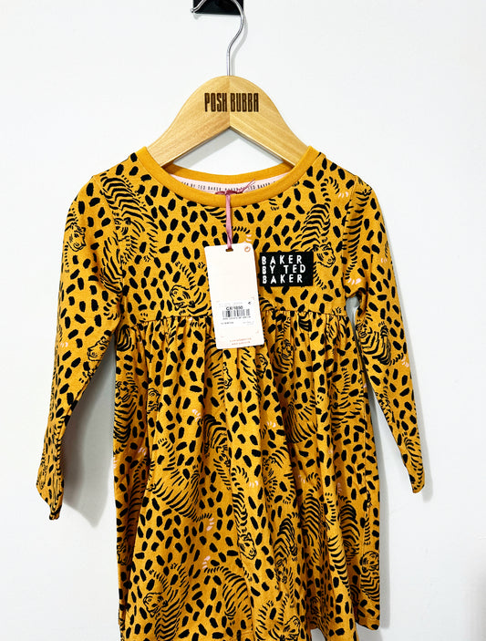 Ted Baker Animal Print Dress 12-18m