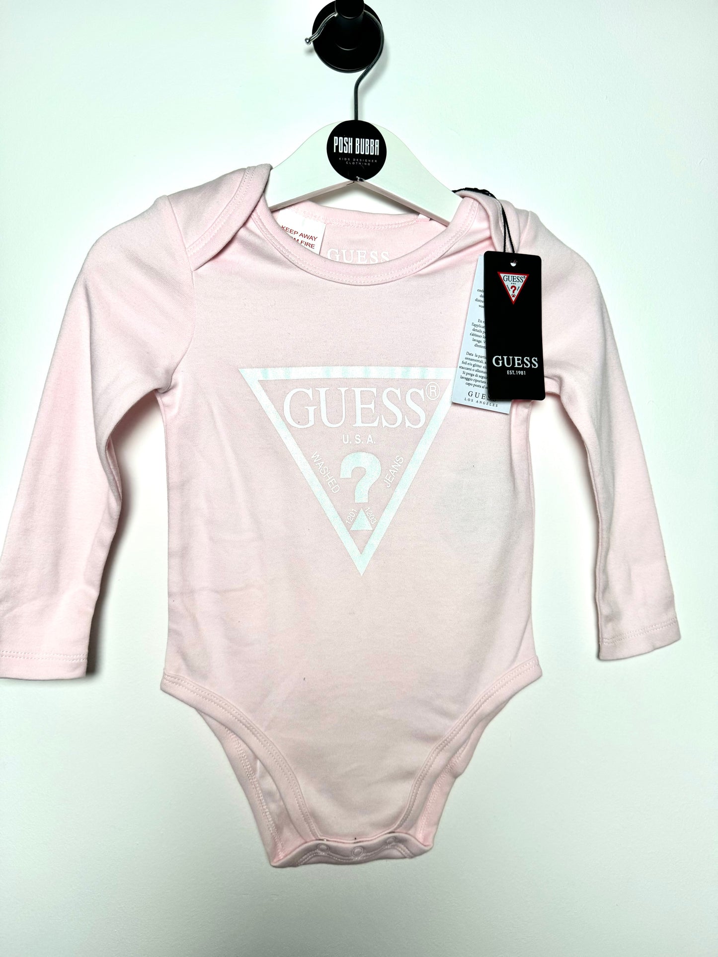 Guess baby vest 12m