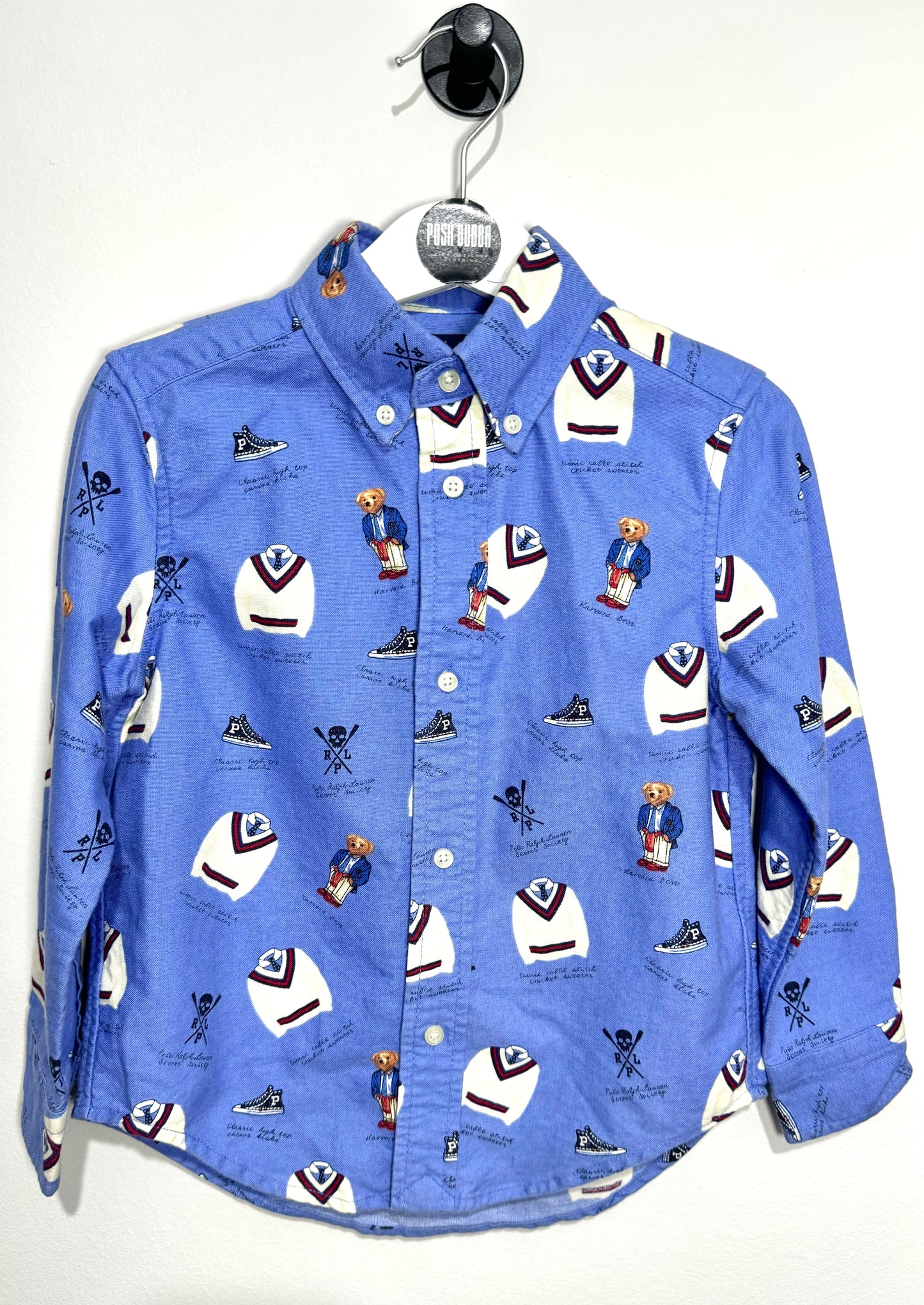 Ralph Lauren Boys Shirt 3y New No Tags 141098