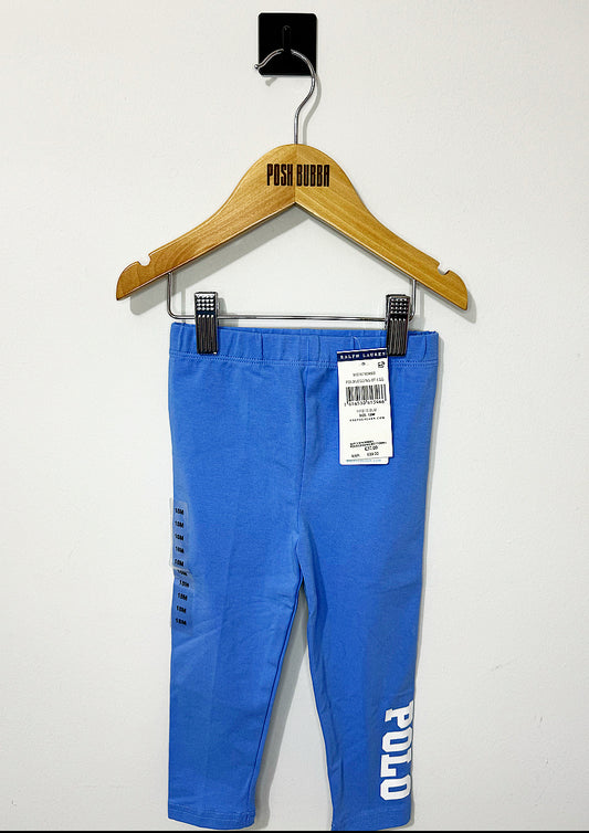 Ralph Luren Blue Leggings 12-18m