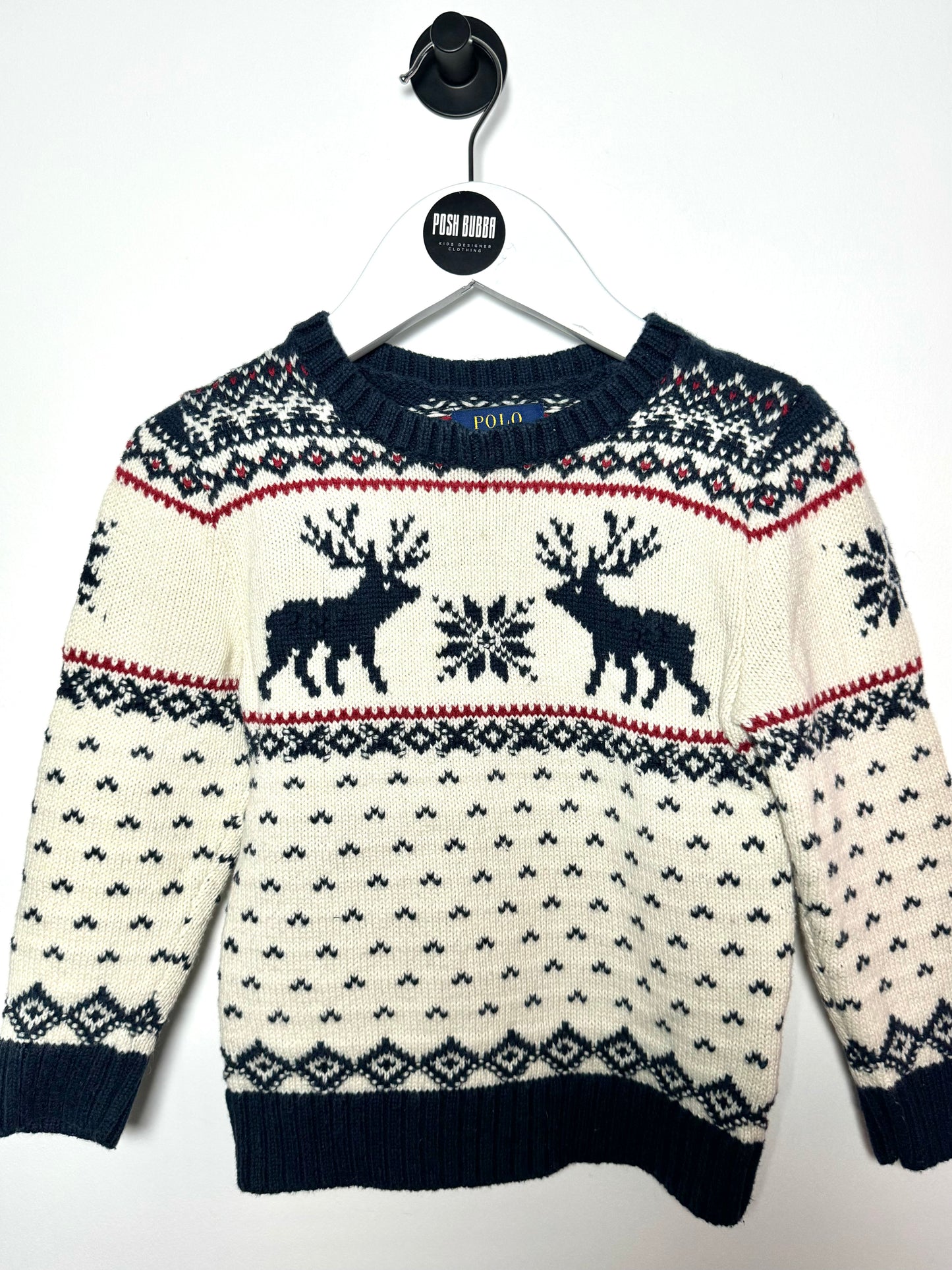Ralph Lauren Christmas Jumper 3y