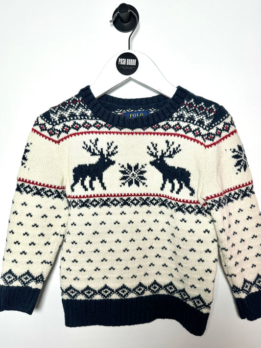 Ralph Lauren Christmas Jumper 3y