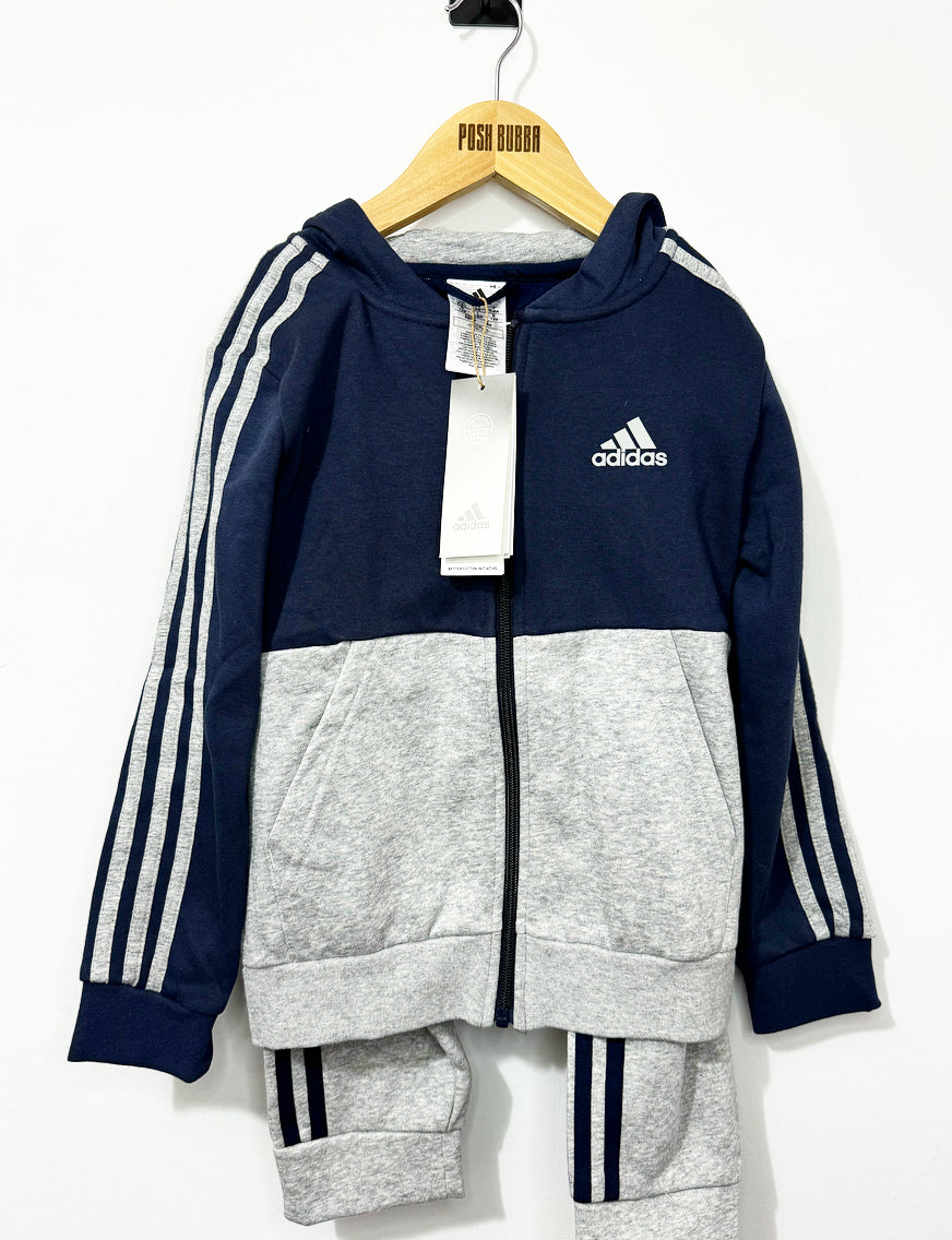 Adidas Gray Tracksuit 7y