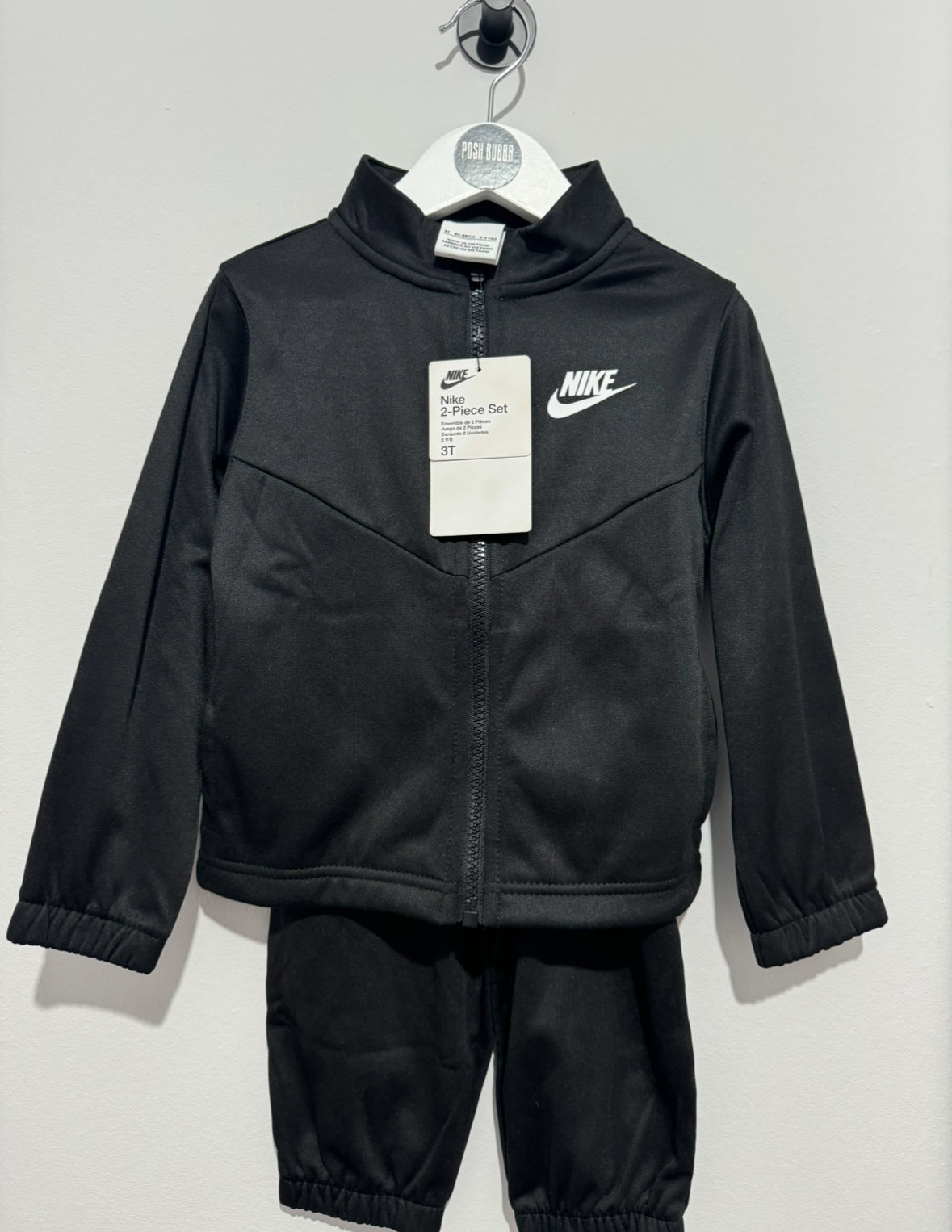 Nike Black Tracksuit 2-3y New with tags 141070