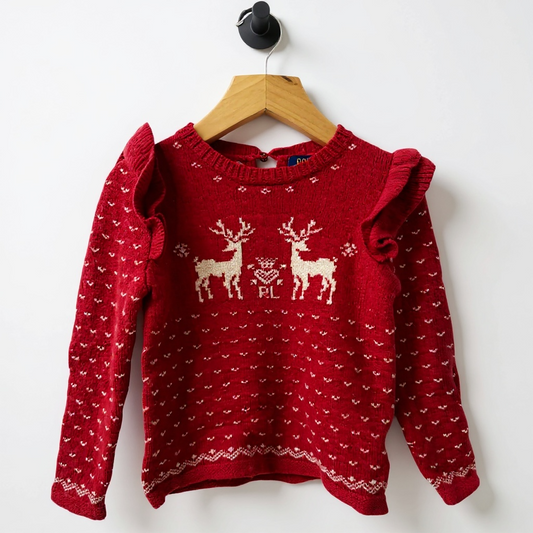 Ralph Lauren Christmas jumper 5y